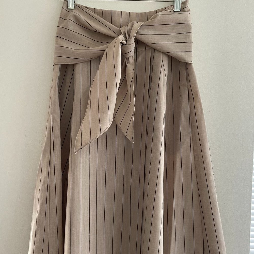 Tibi Tropical Wool Wrap Skirt Size 2 Brand New with Tags